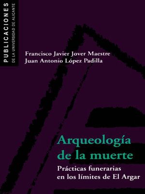 cover image of Arqueología de la muerte